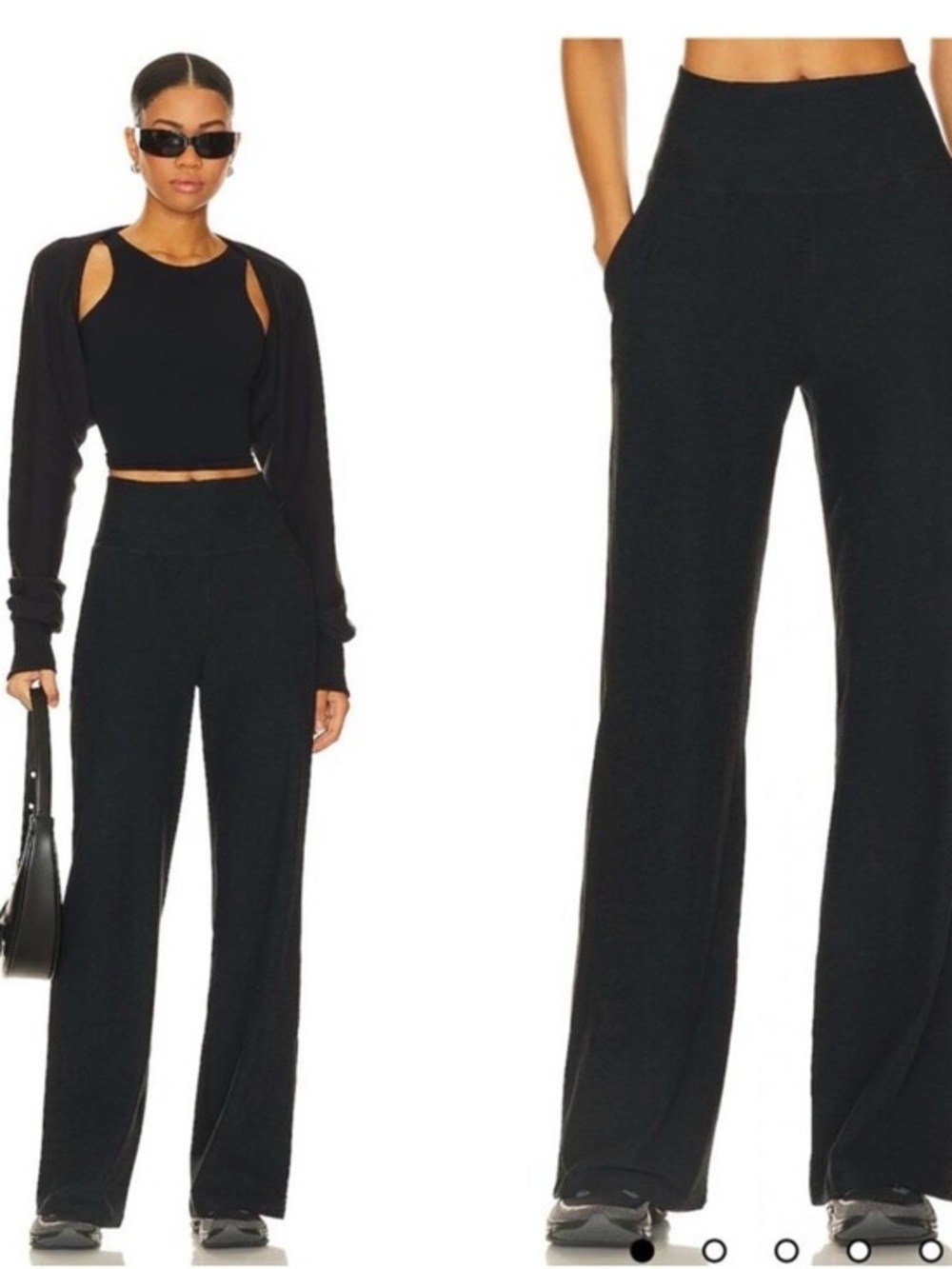 Beyond Yoga Spacedye Laid Back Wide Leg Pant XS